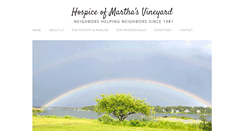 Desktop Screenshot of hospiceofmv.org