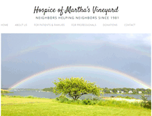 Tablet Screenshot of hospiceofmv.org